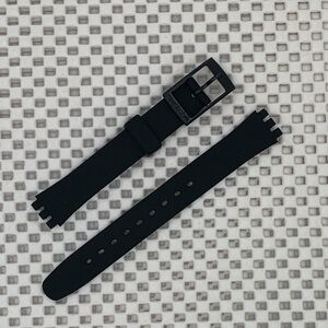 Swatch Watch Strap - LB184 - SOMETHING BLACK - Strap only